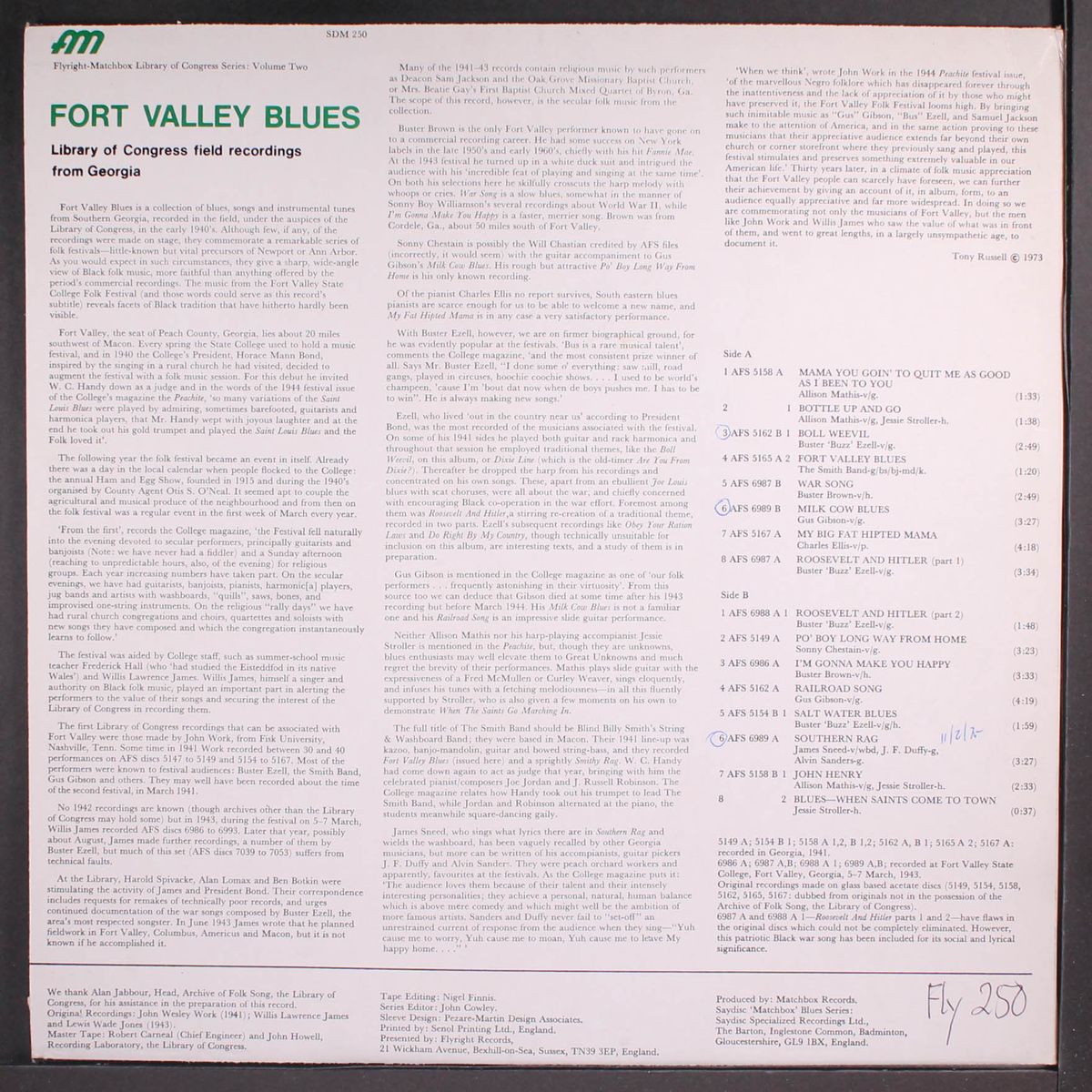 fort valley blues by VARIOUS