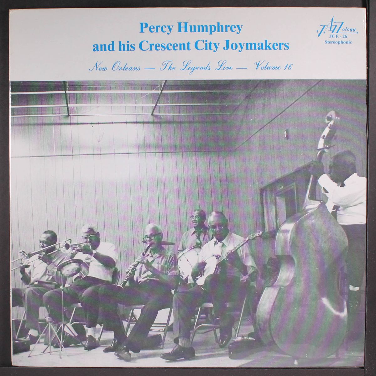 new orleans- the legends live, vol. 16 by PERCY HUMPHREY & HIS CRESCENT CITY JOYMAKERS