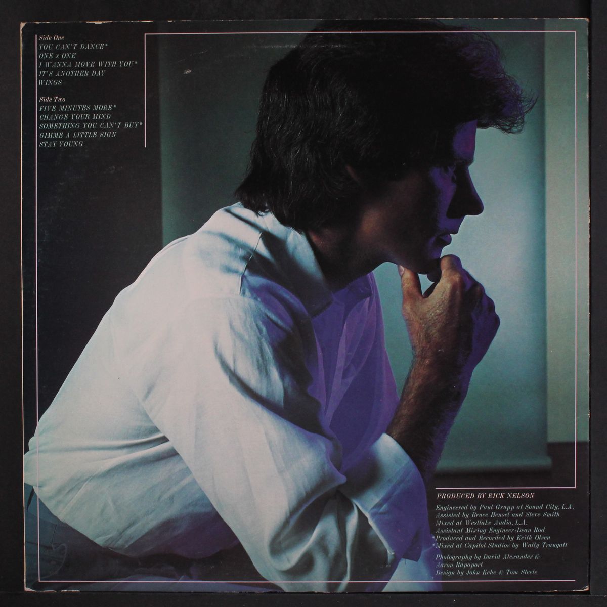 intakes by RICK NELSON