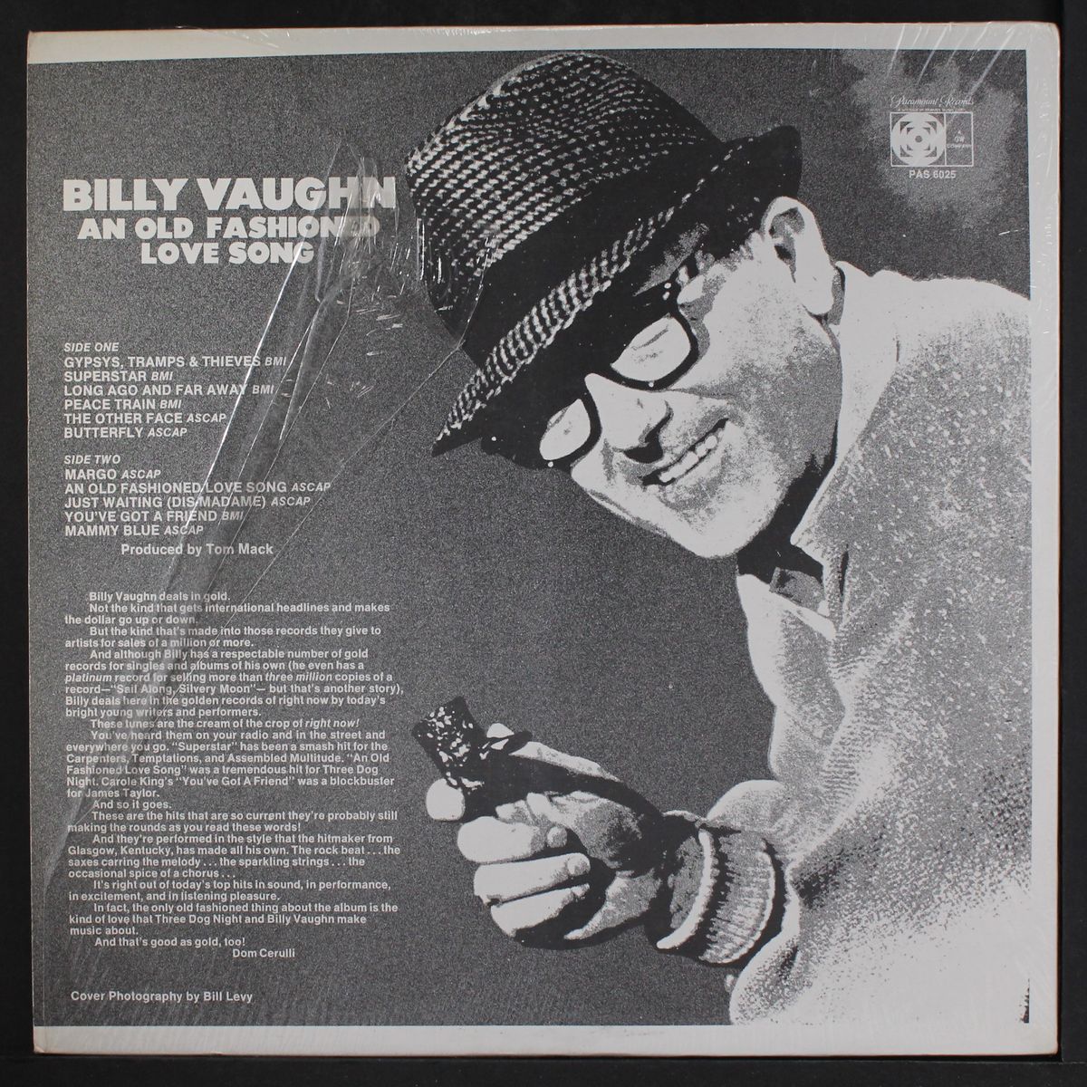an old-fashioned love song by BILLY VAUGHN