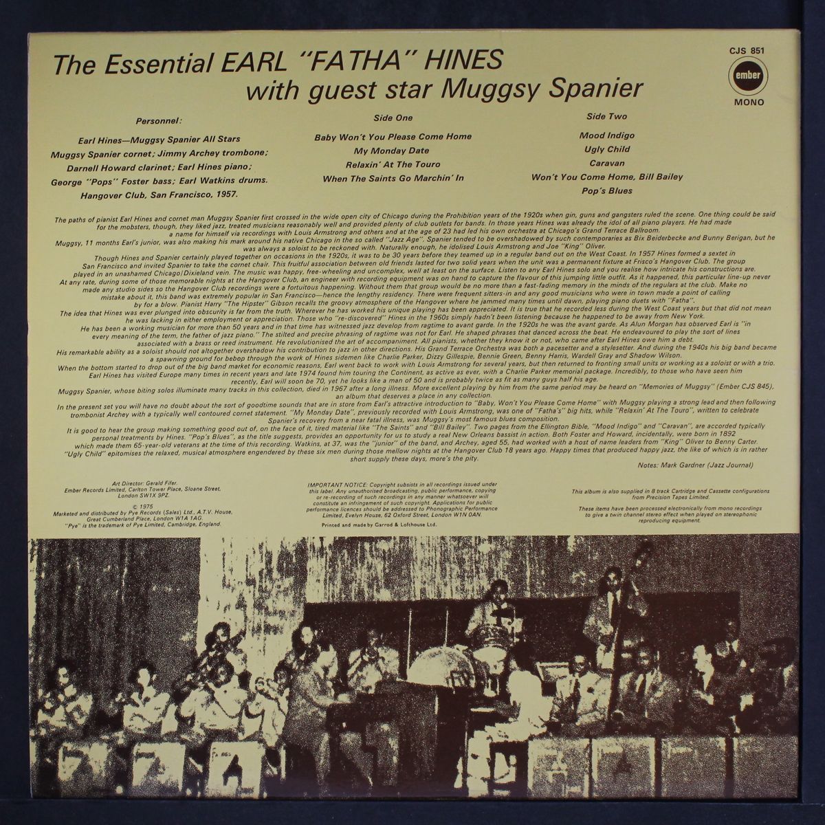 the essential by EARL 'FATHA' HINES