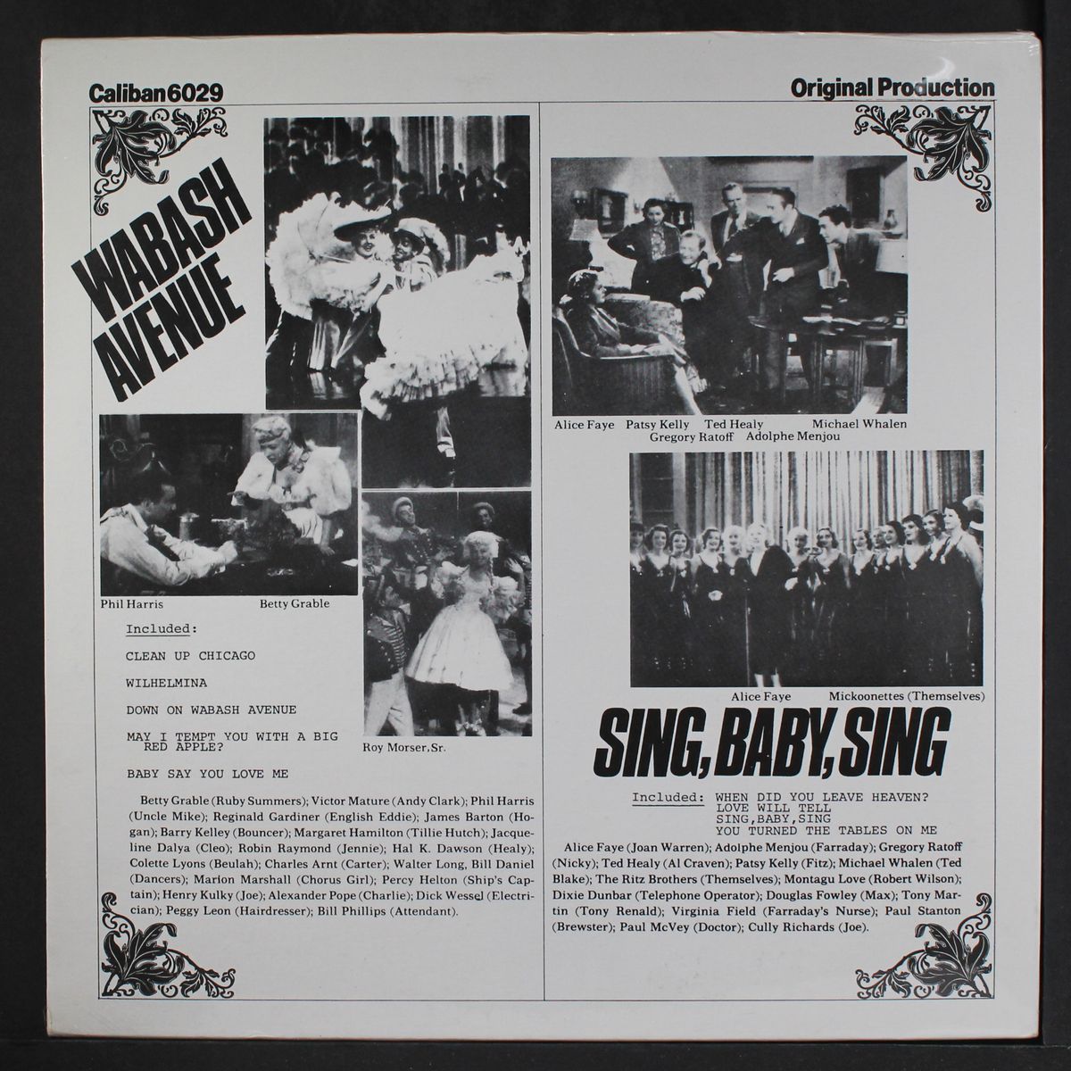 wabash avenue / sing, baby, sing by SOUNDTRACK