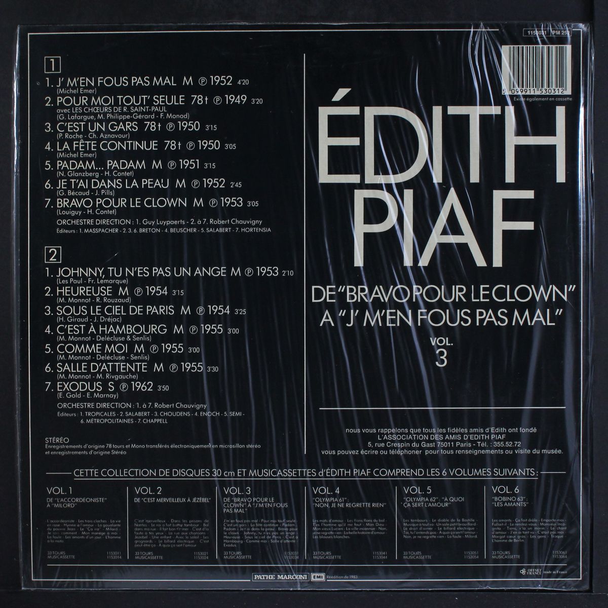 vol. 3: j' m'en fous pas mal by EDITH PIAF
