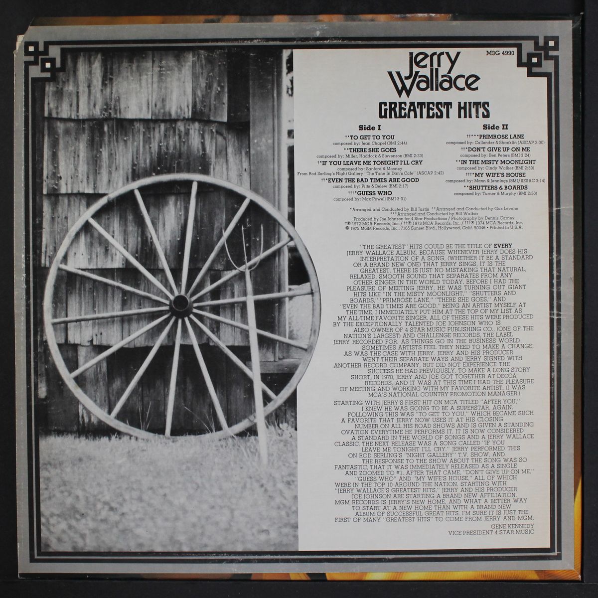 greatest hits by JERRY WALLACE