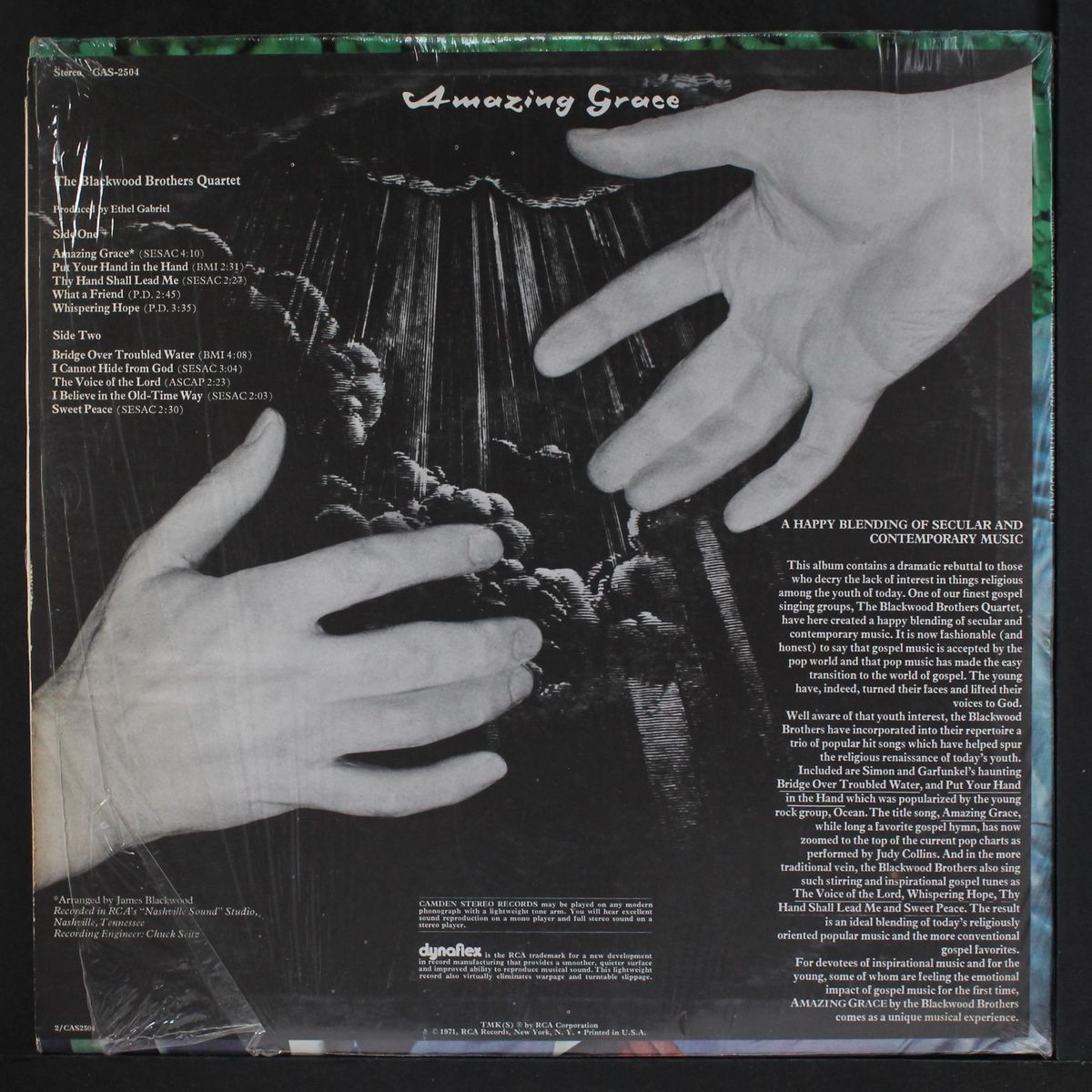 amazing grace by BLACKWOOD BROTHERS