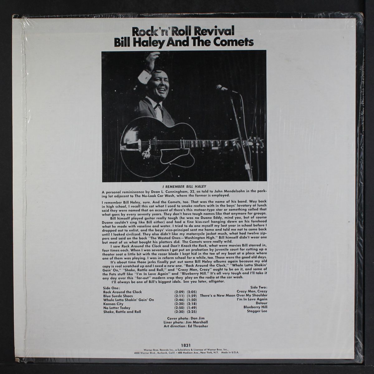 rock 'n' roll revival by BILL HALEY