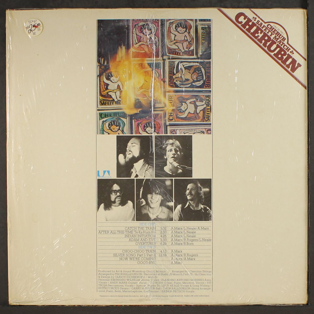 cherub safety match by CHERUBIN