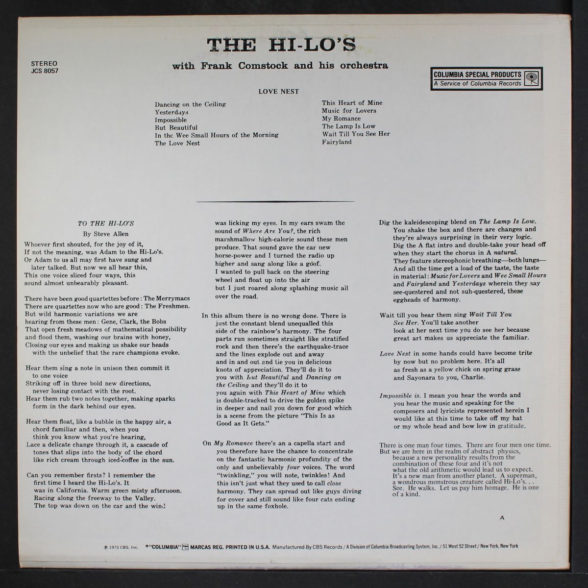 love nest by HI-LO'S