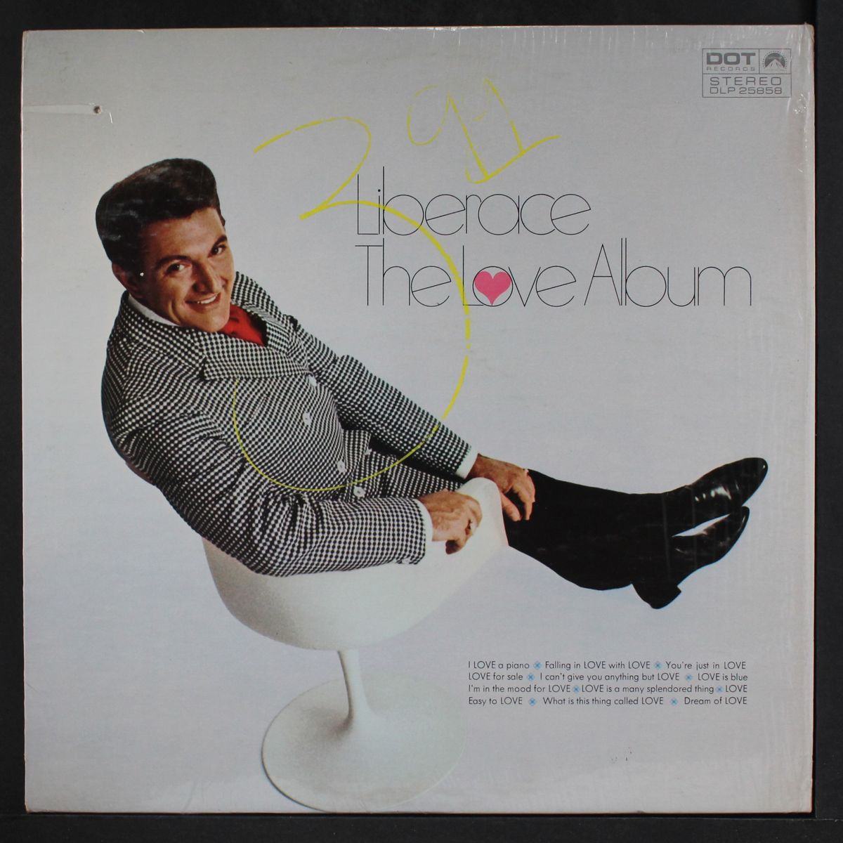 the love album by LIBERACE