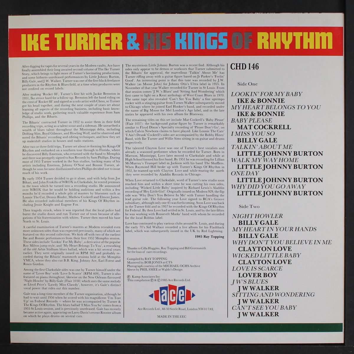 kings of rhythm, vol. 2 by IKE TURNER