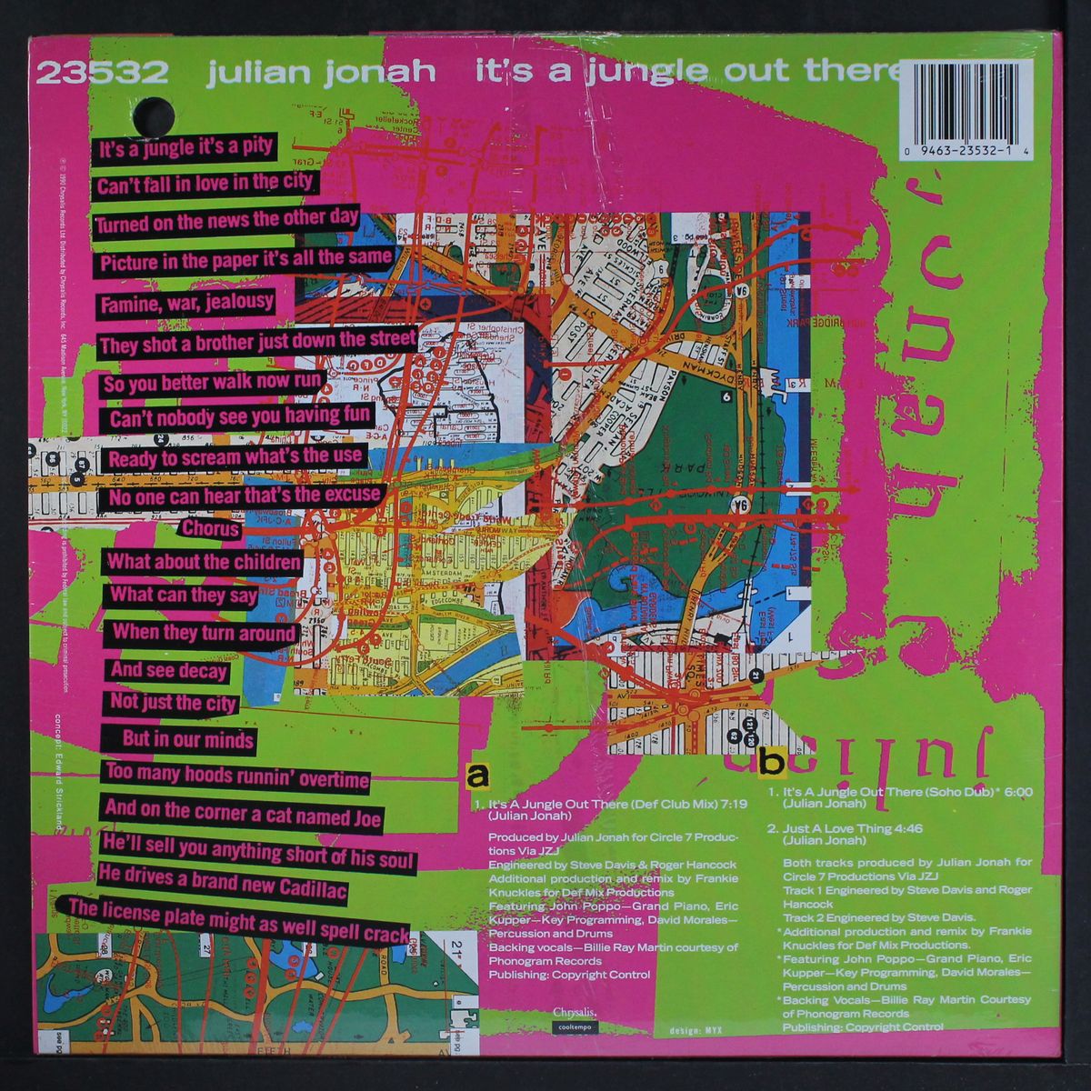 it's a jungle out there by JULIAN JONAH