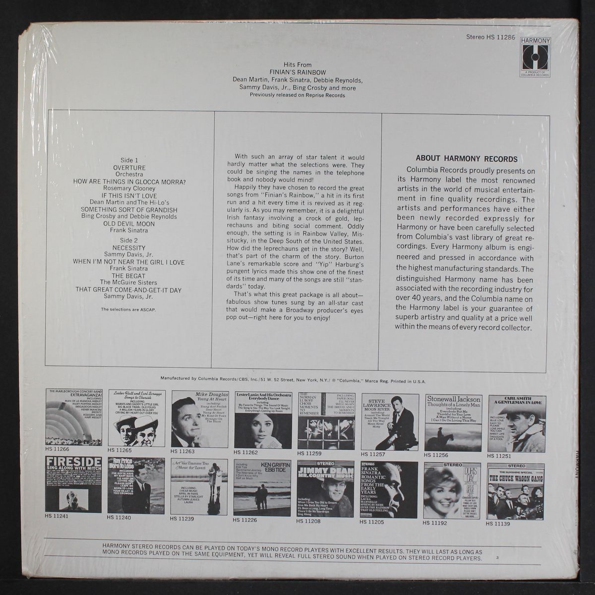 hits from finian's rainbow by VARIOUS