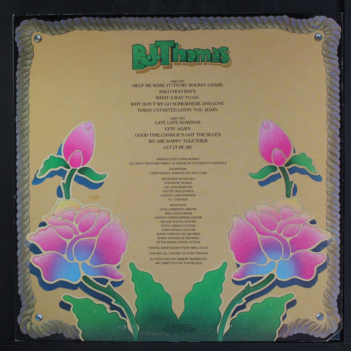 help me make it (to my rockin' chair) by B.J THOMAS