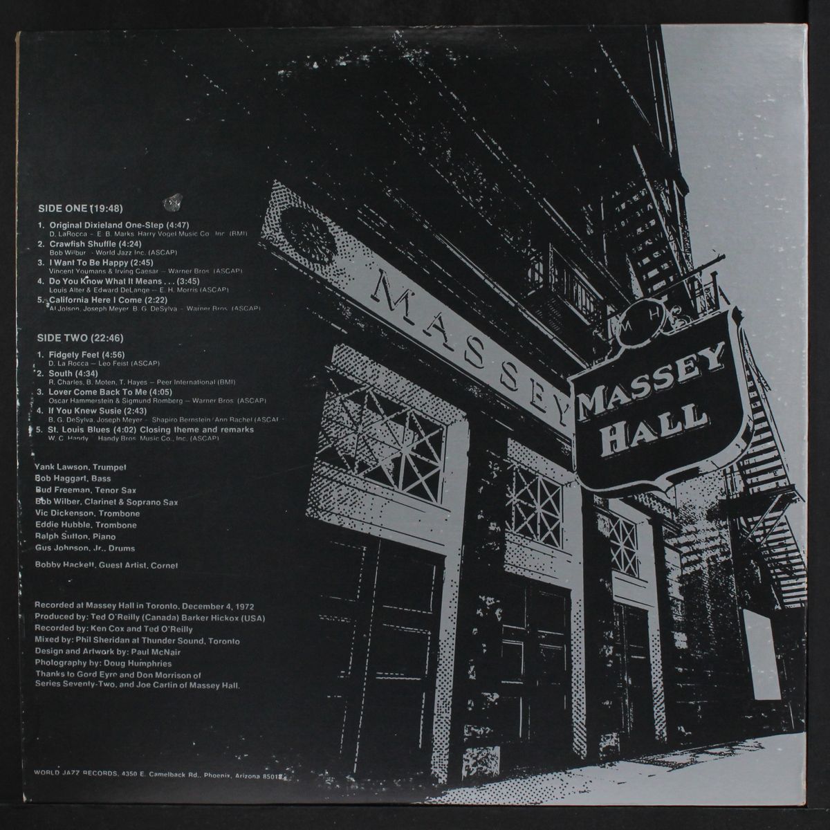 in concert, vol. 1 at massey hall by YANK LAWSON & BOB HAGGART