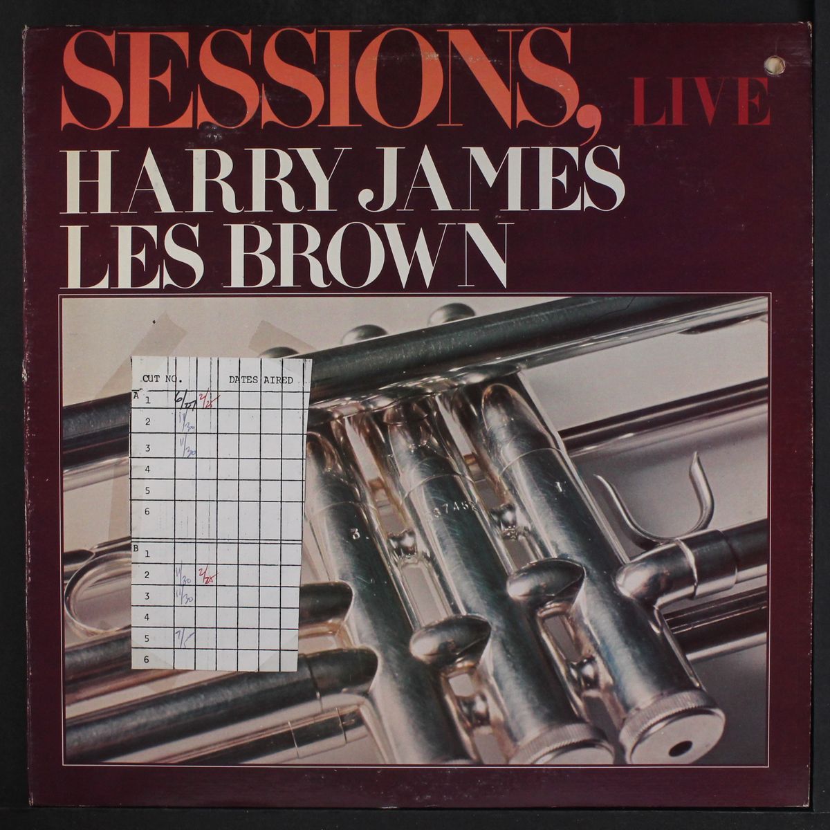 sessions, live by HARRY JAMES & LES BROWN