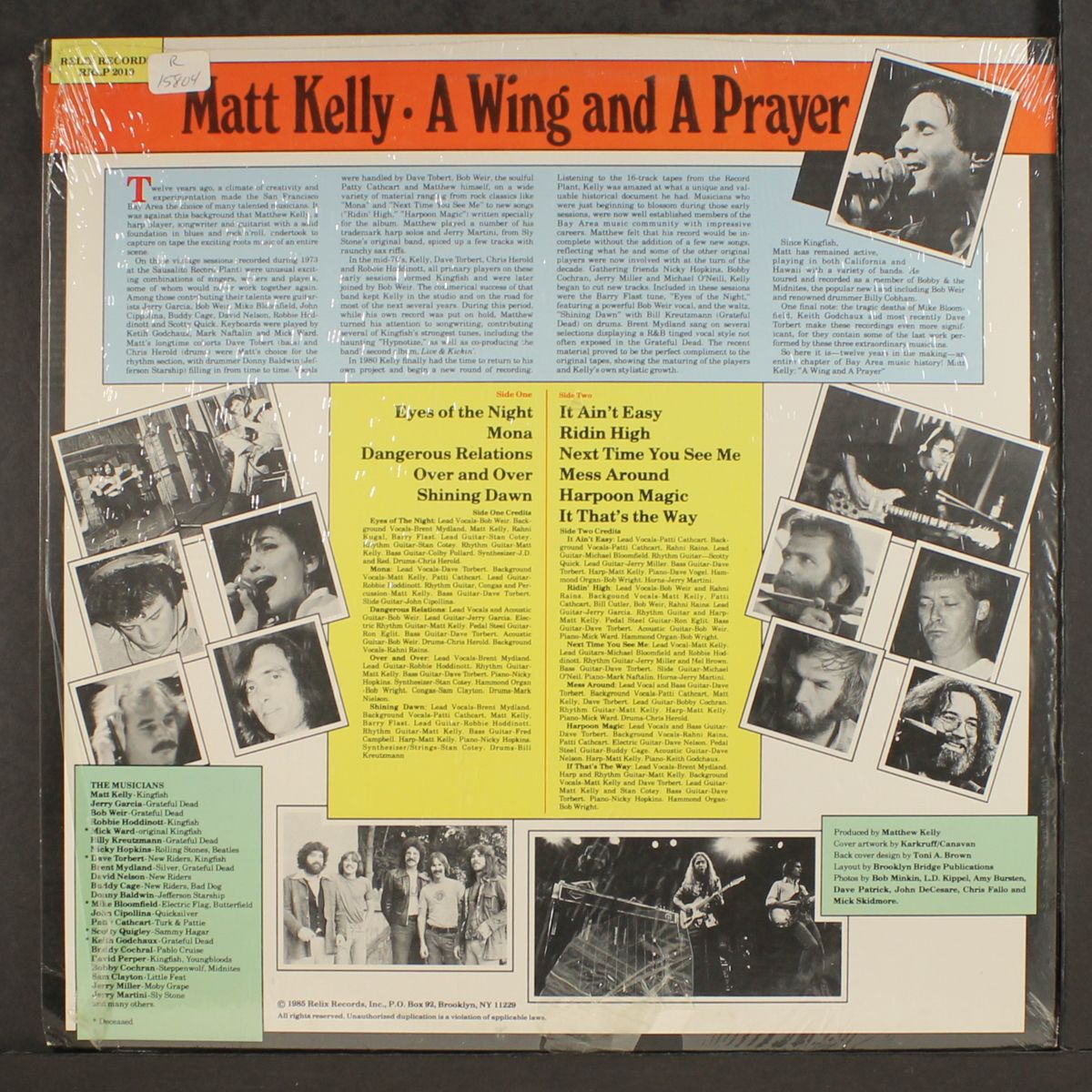a wing and a prayer by MATT KELLY