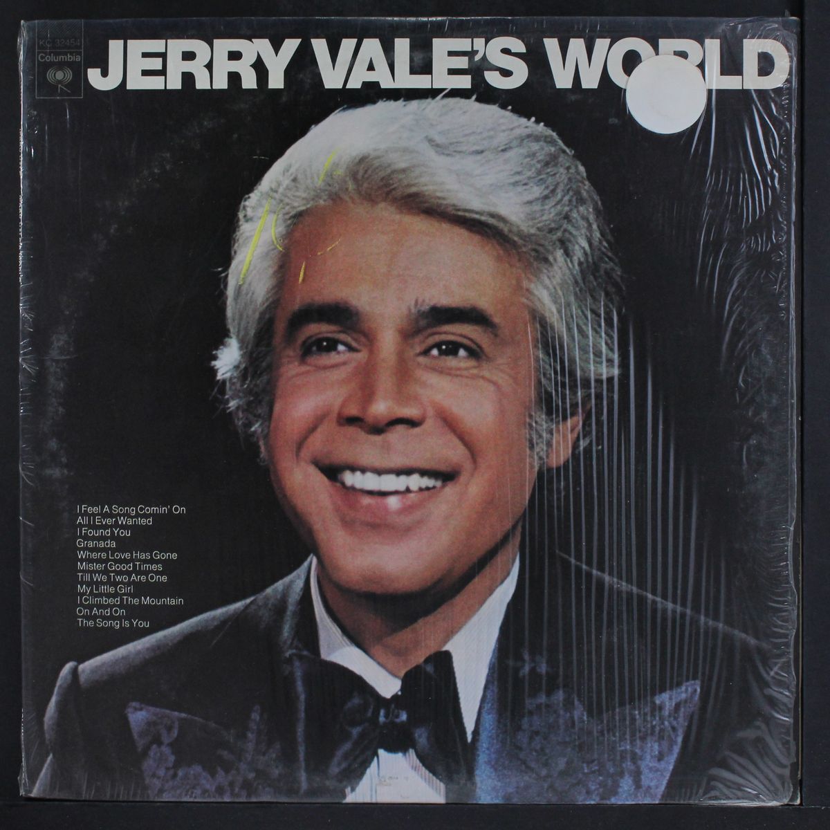 jerry vale's world by JERRY VALE