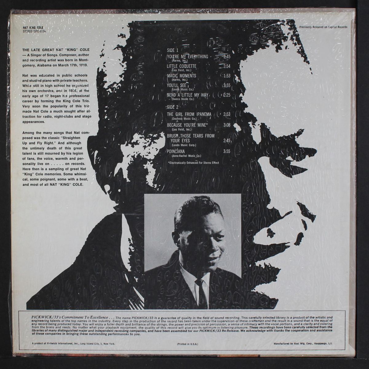 you're my everything by NAT KING COLE