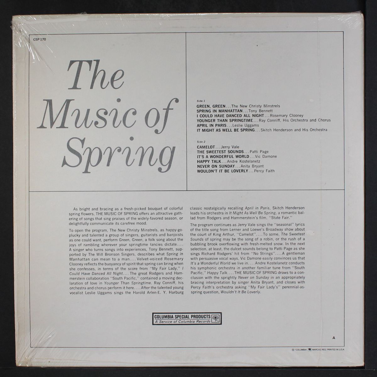 the music of spring by VARIOUS