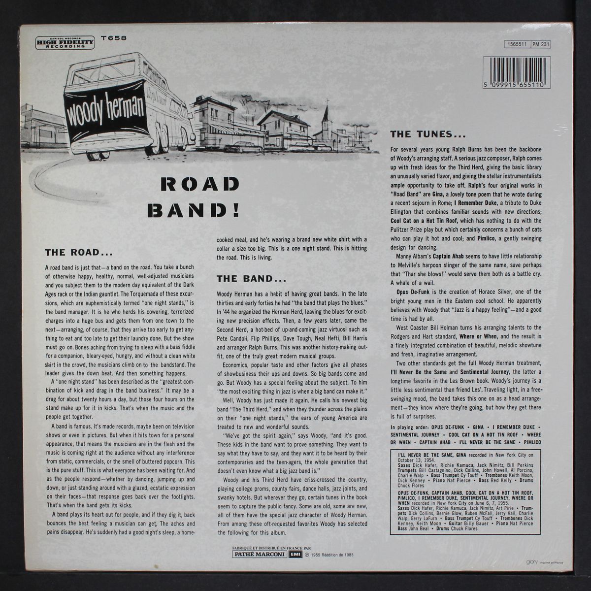 road band by WOODY HERMAN