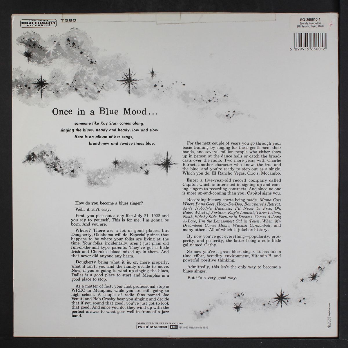 blue mood by KAY STARR