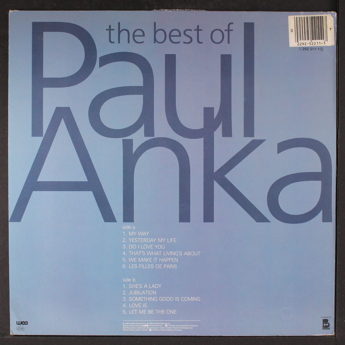the best of by PAUL ANKA