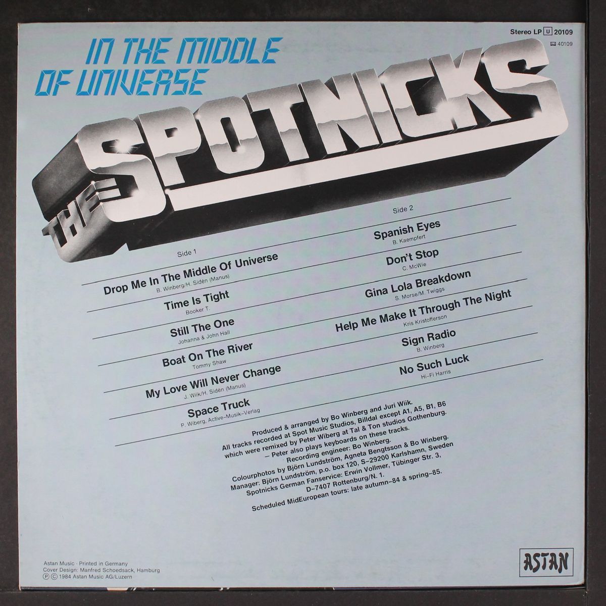 in the middle of universe by SPOTNICKS