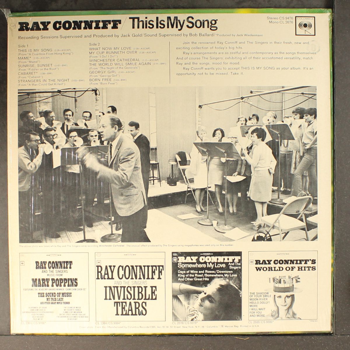 this is my song by RAY CONNIFF