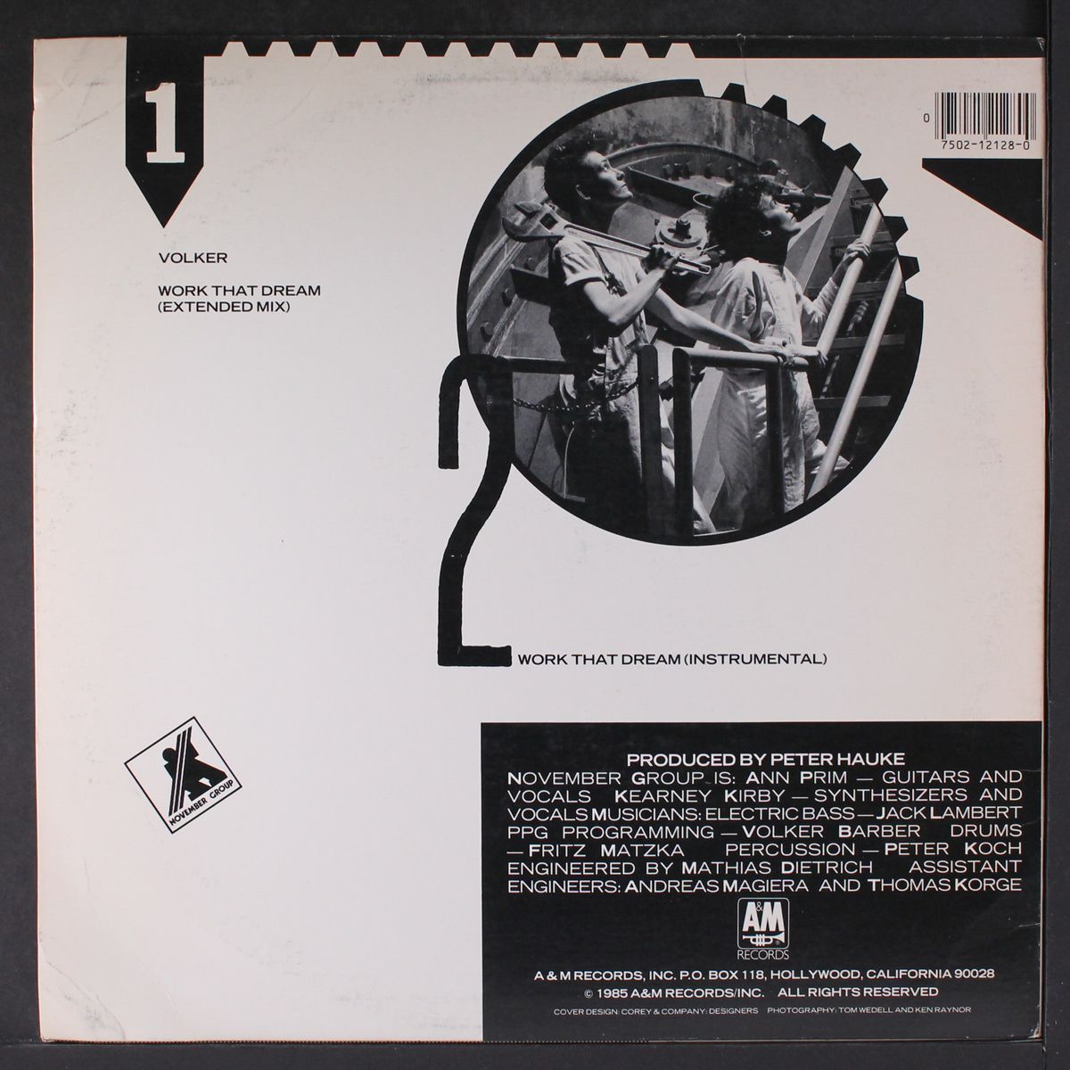 work that dream / volker by NOVEMBER GROUP