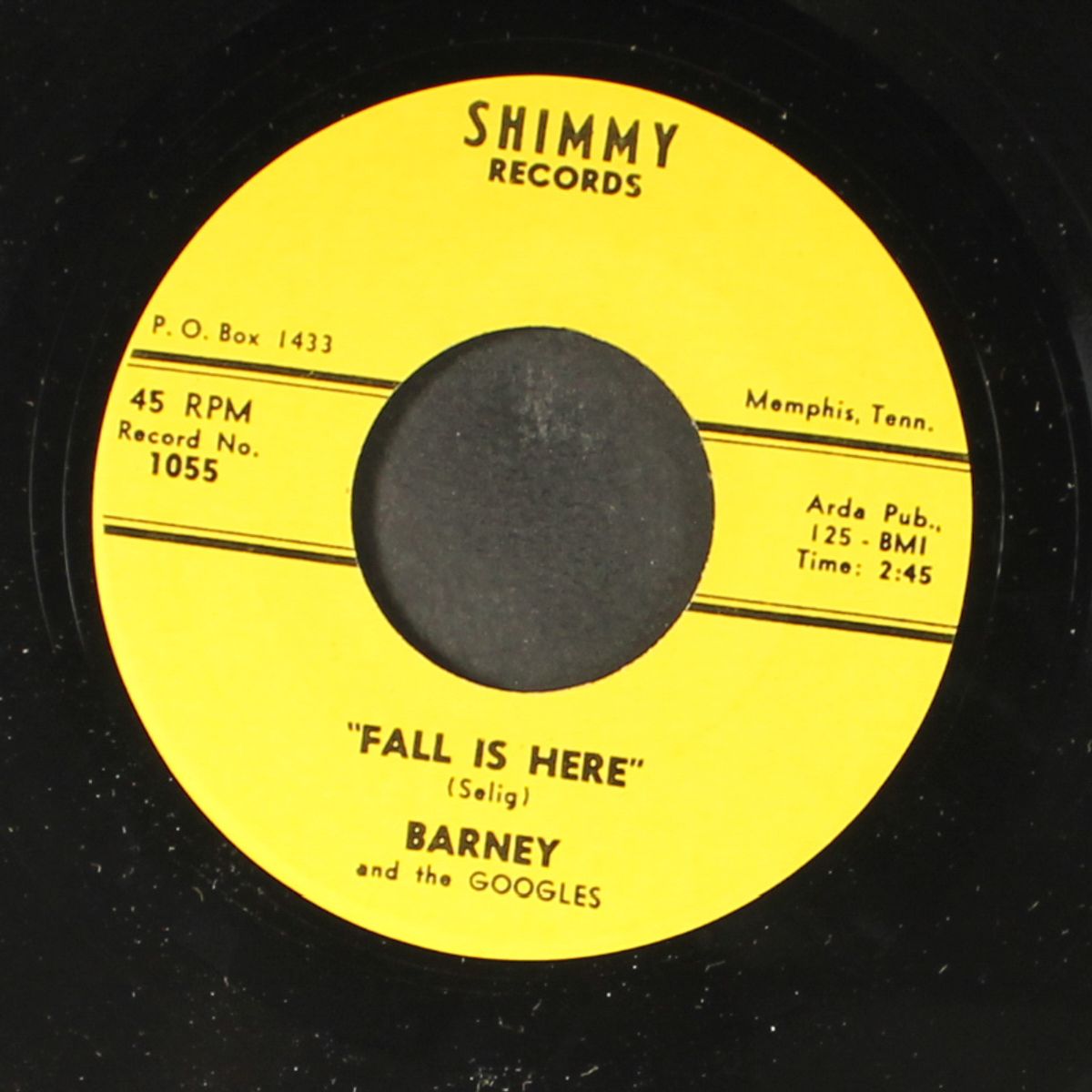 fall is here / doin' the shimmy by BARNEY & GOOGLES