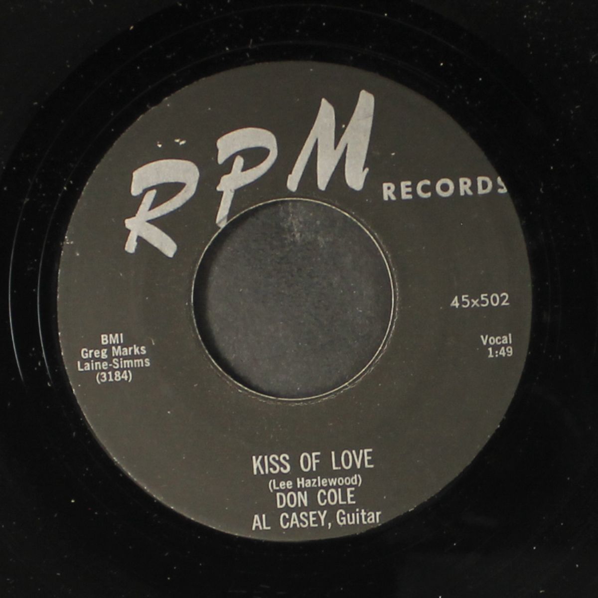 snake eyed mama / kiss of love by DON COLE