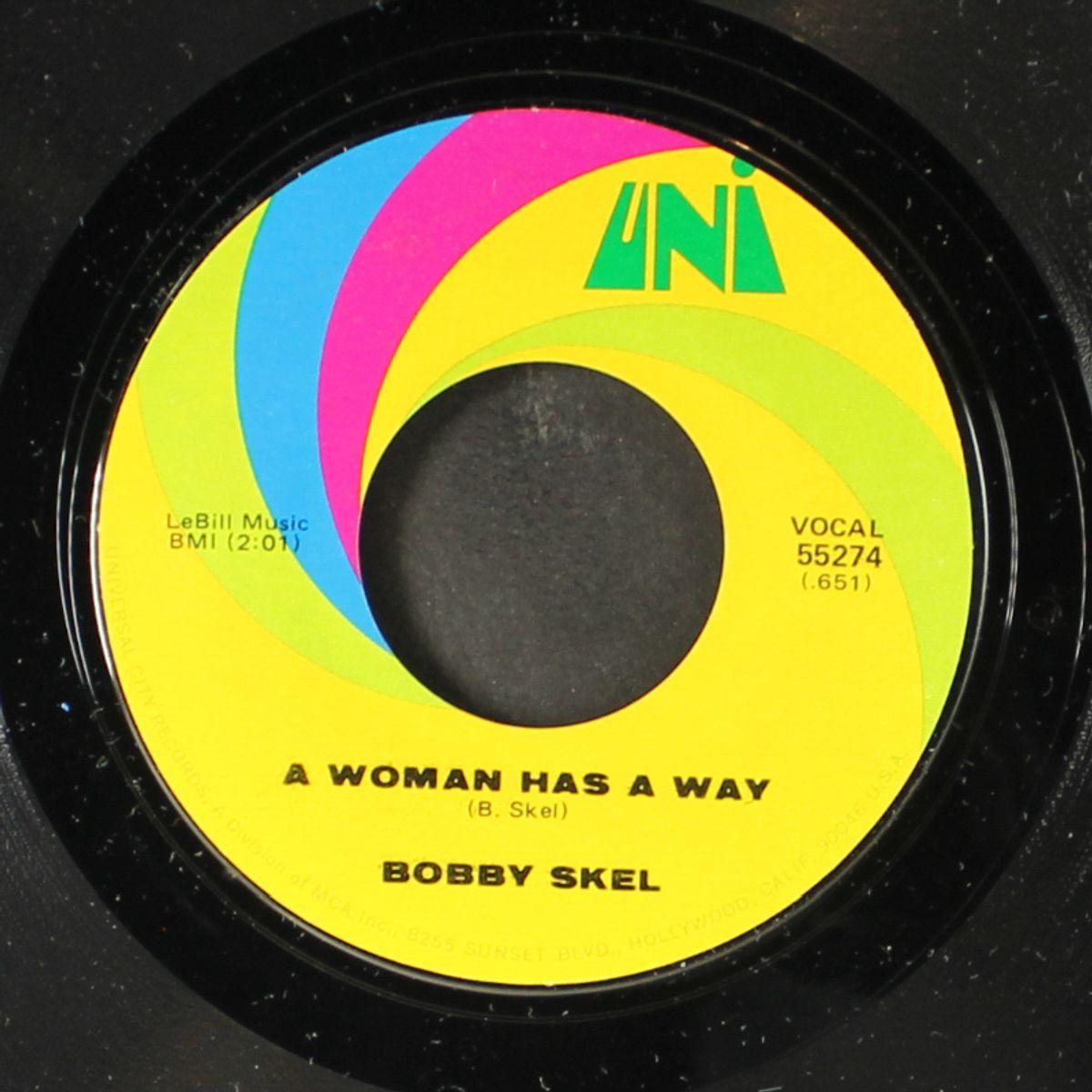 help me make it through the night / a woman has a way by BOBBY SKEL