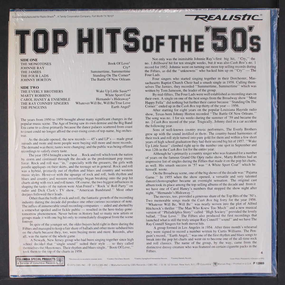 top hits of the '50's by VARIOUS