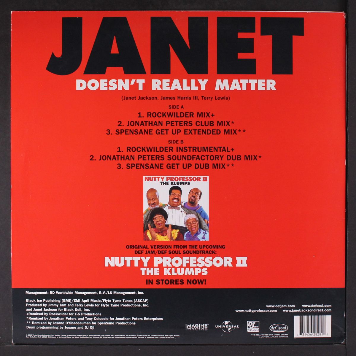 doesn't really matter (6 mixes) by JANET JACKSON