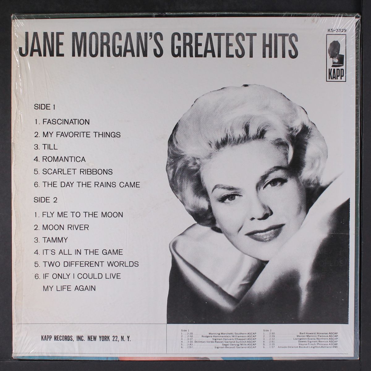 greatest hits by JANE MORGAN