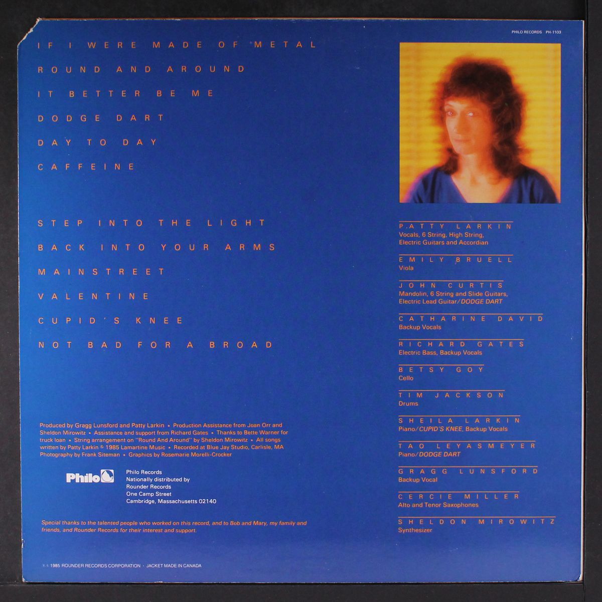 step into the light by PATTY LARKIN