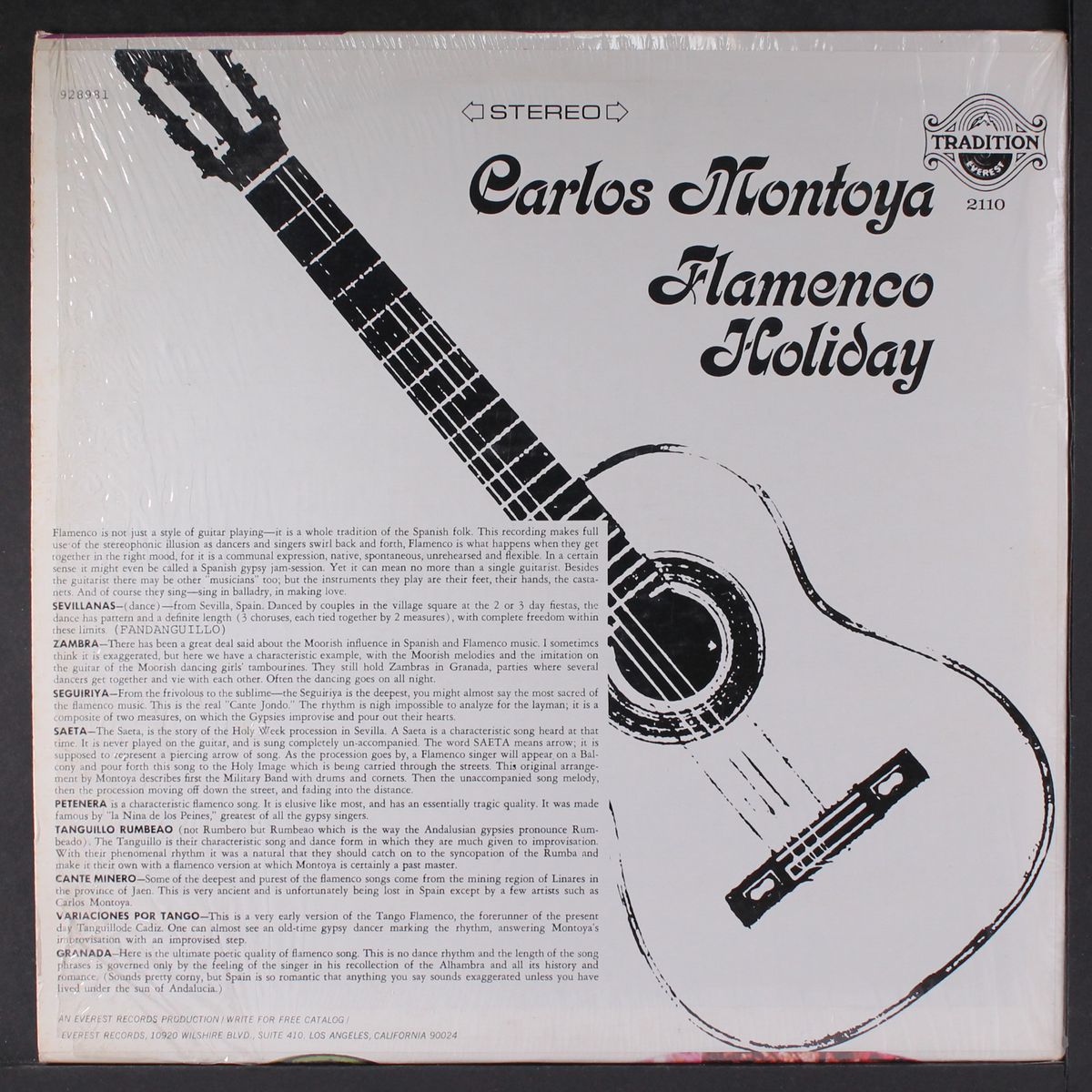 flamenco holiday by CARLOS MONTOYA