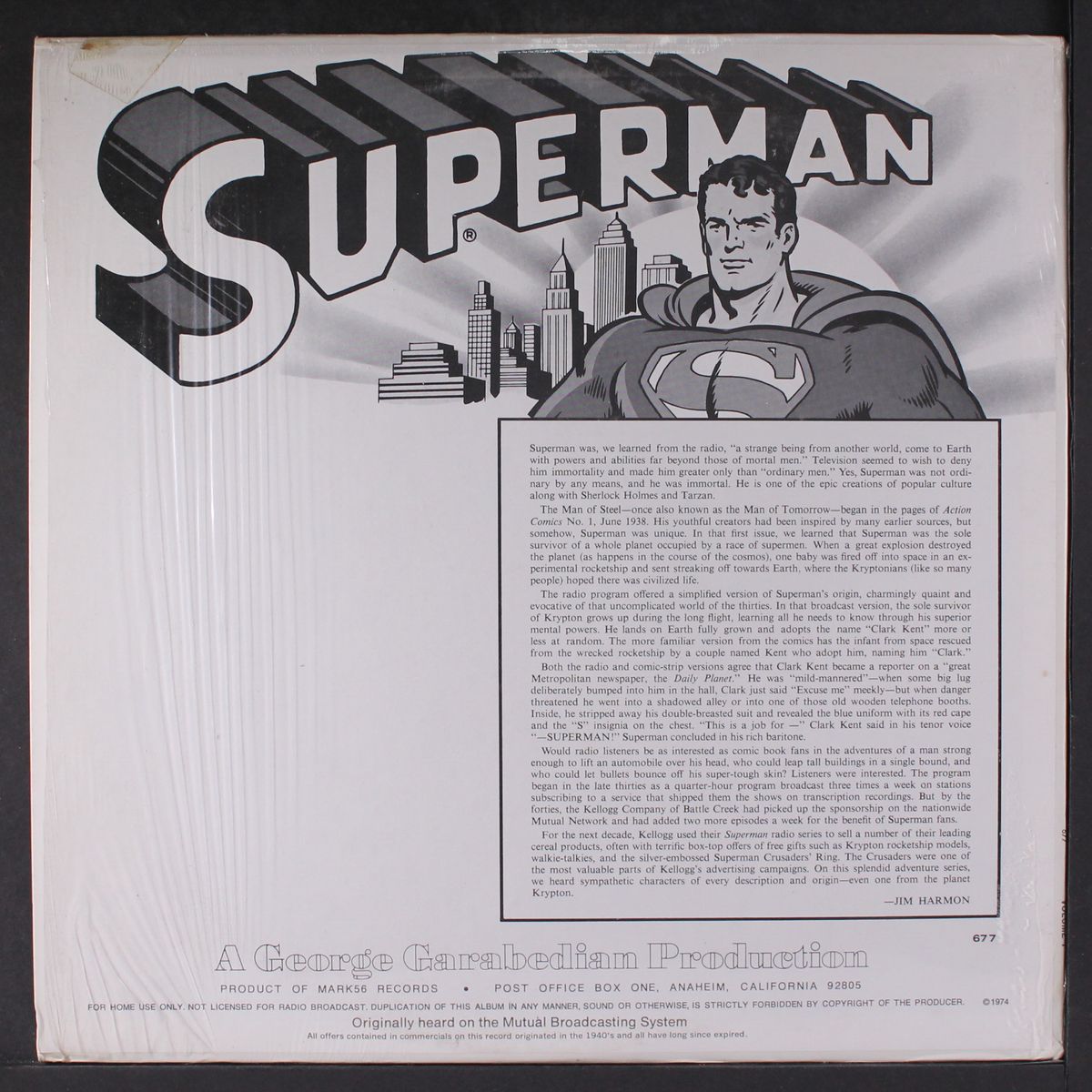 superman, vol. 1 by ORIGINAL RADIO BROADCAST