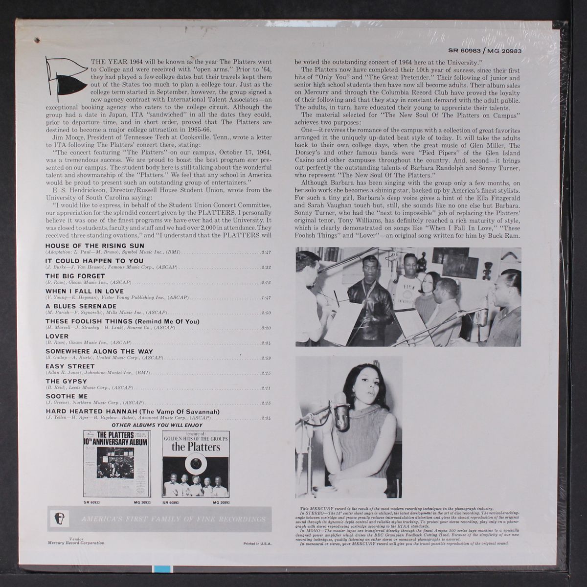 the new soul of the platters campus style by PLATTERS