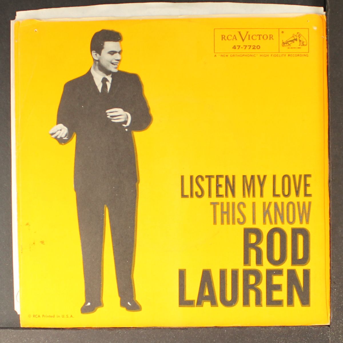 listen my love / this i know by ROD LAUREN