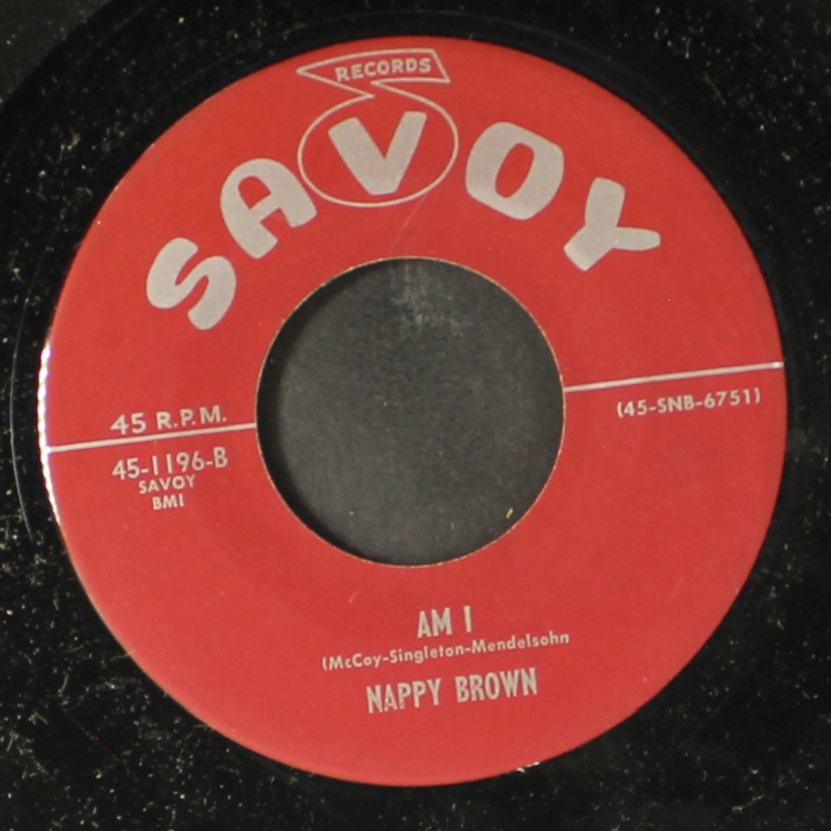 love, baby / am i by NAPPY BROWN