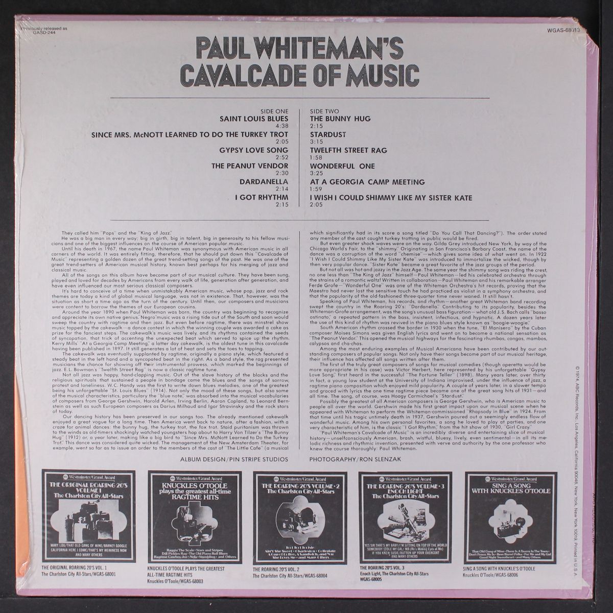 cavalcade of music by PAUL WHITEMAN