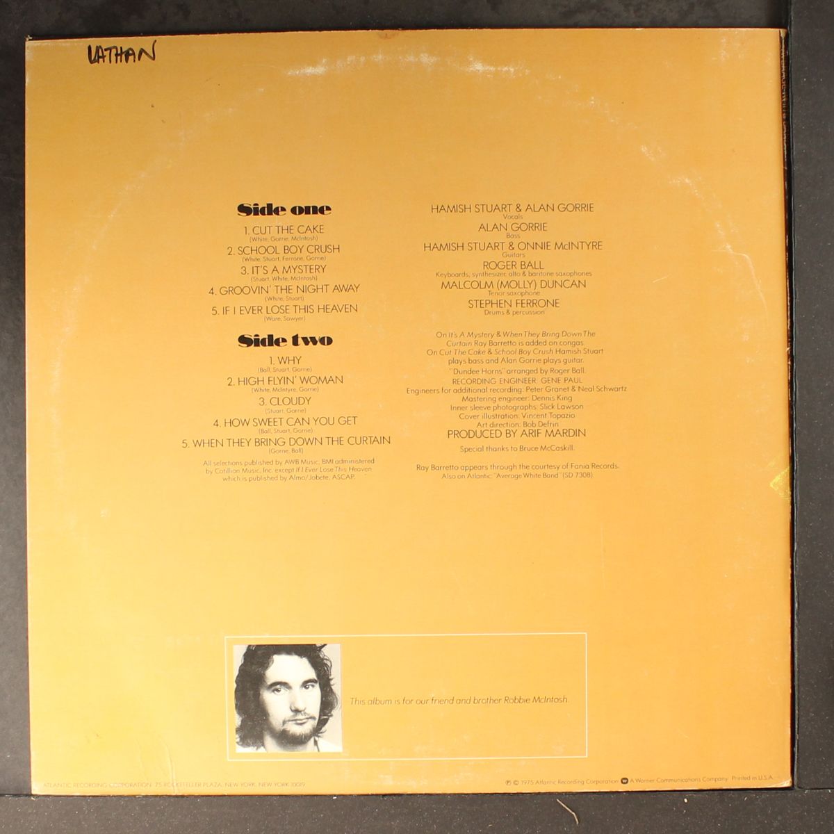 cut the cake by AVERAGE WHITE BAND