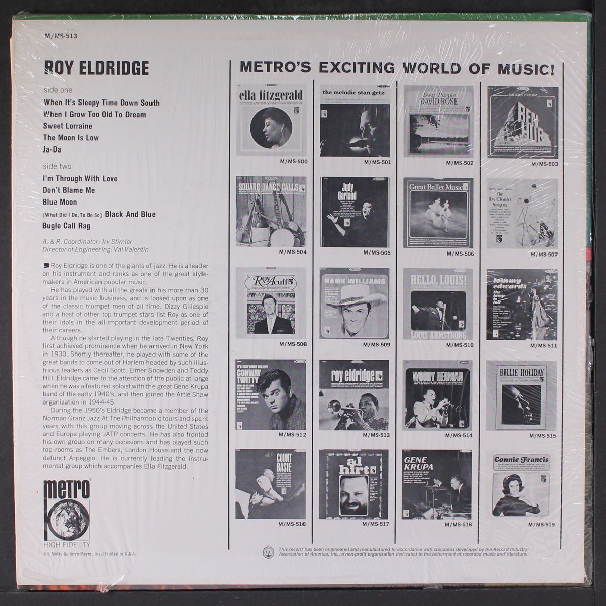 roy eldridge by ROY ELDRIDGE