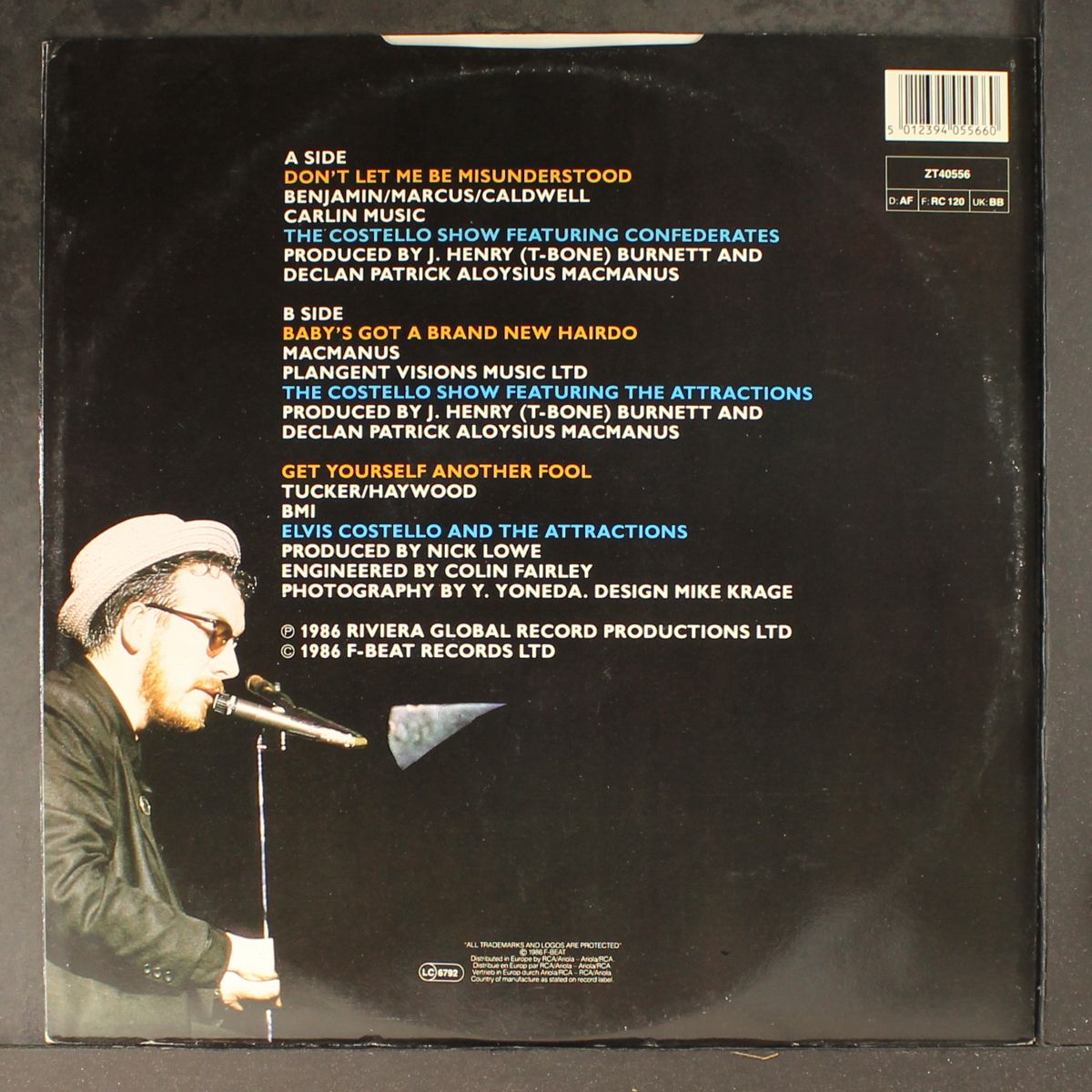 don't let me be misunderstood by ELVIS COSTELLO