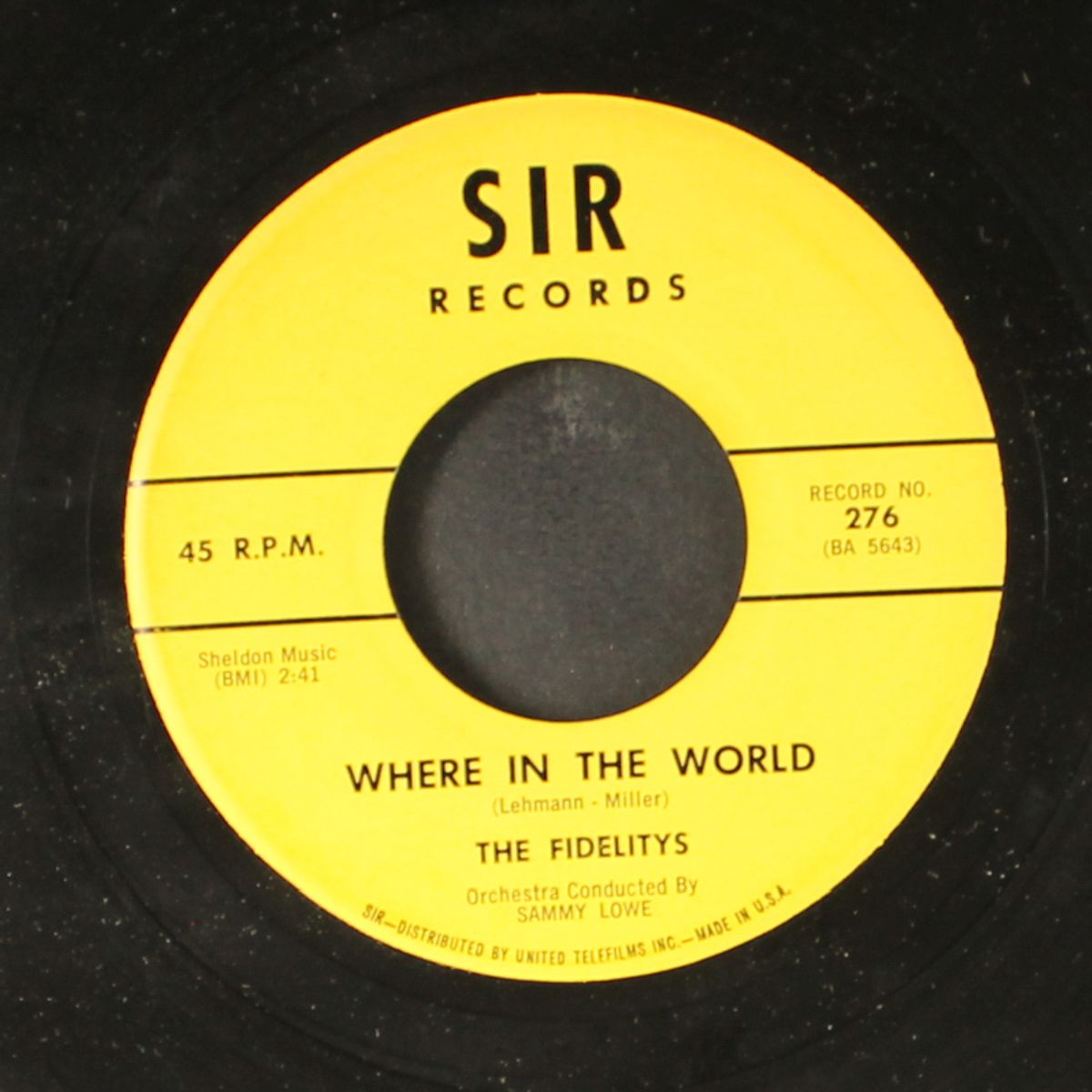 this girl of mine / where in the world by FIDELITYS