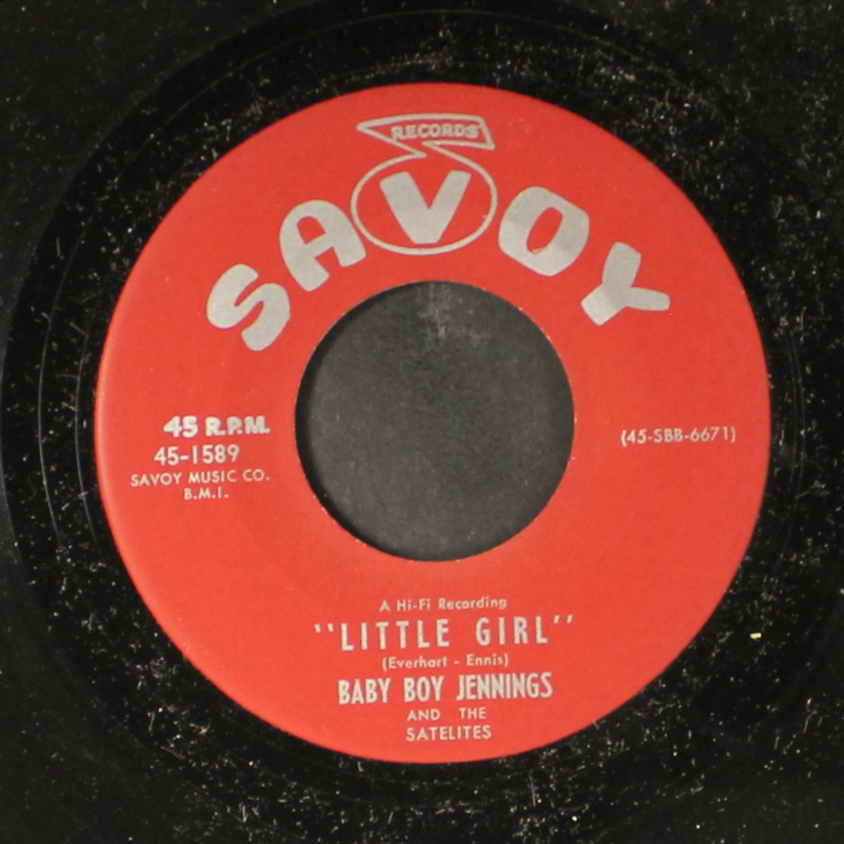 little girl / goin home by BABY BOY JENNINGS & SATELLITES