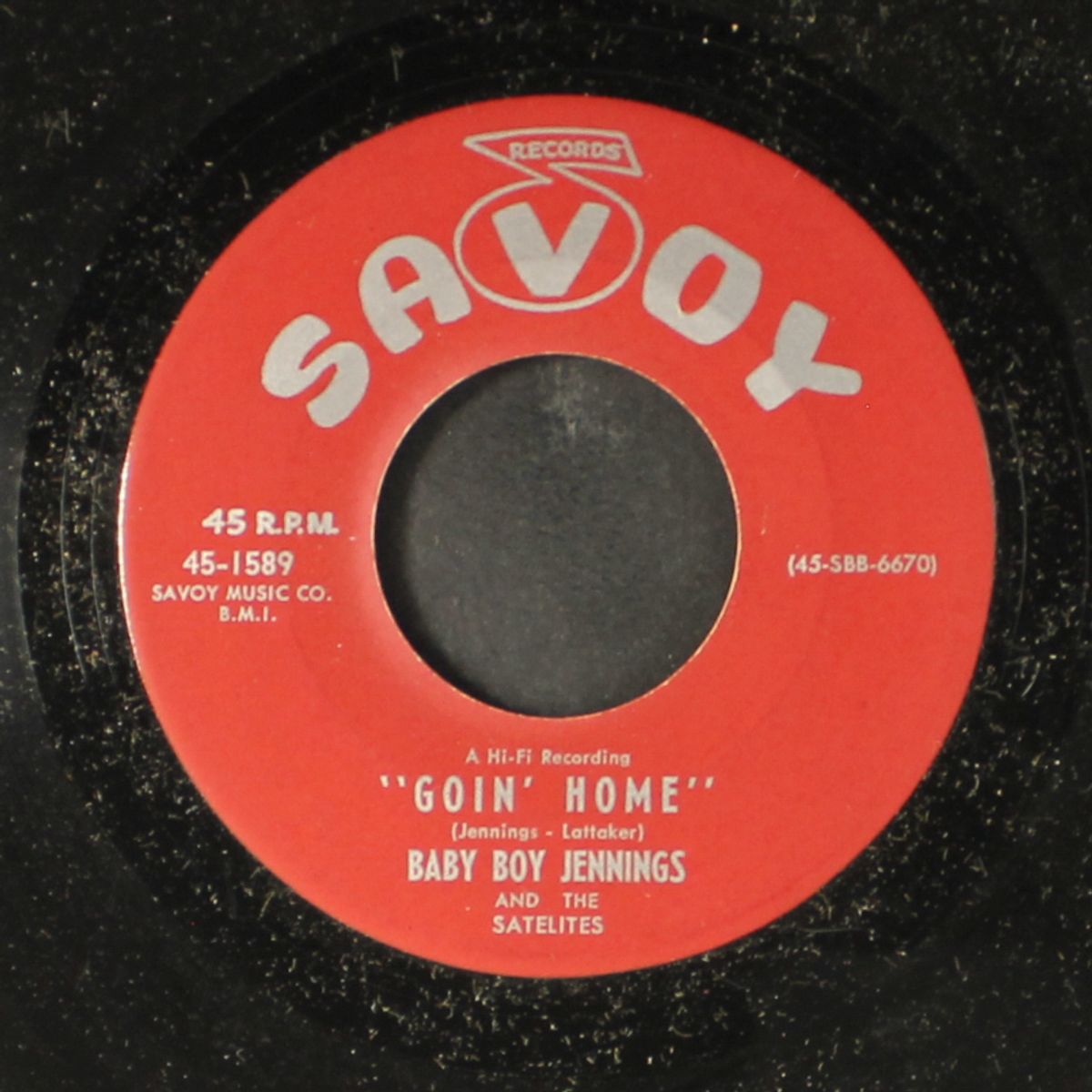 little girl / goin home by BABY BOY JENNINGS & SATELLITES