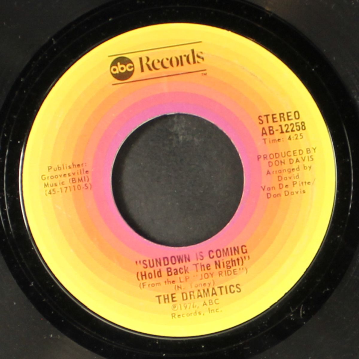 i can't get over you / sundown is coming by DRAMATICS