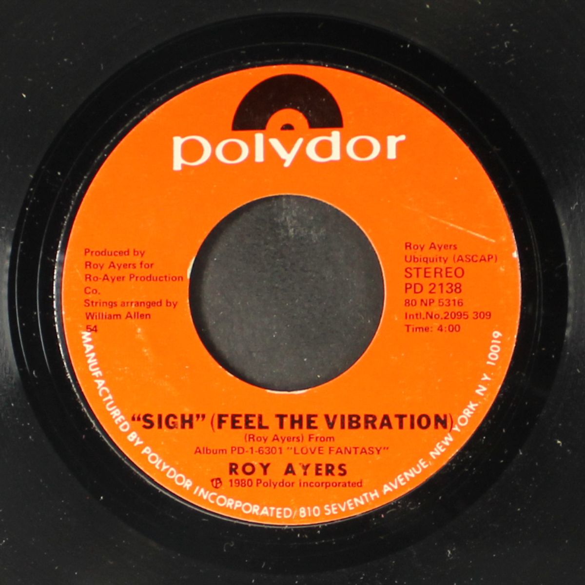 rock your roll / sigh (feel the vibration) by ROY AYERS